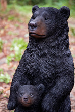 Load image into Gallery viewer, Standing Mother &amp; Baby Black Bears
