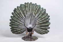 Load image into Gallery viewer, Peacock W/Feathers Out Statue
