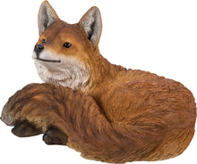 Load image into Gallery viewer, Fox Laying Down Statue
