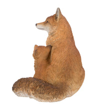 Load image into Gallery viewer, Mother &amp; Baby Fox Sitting
