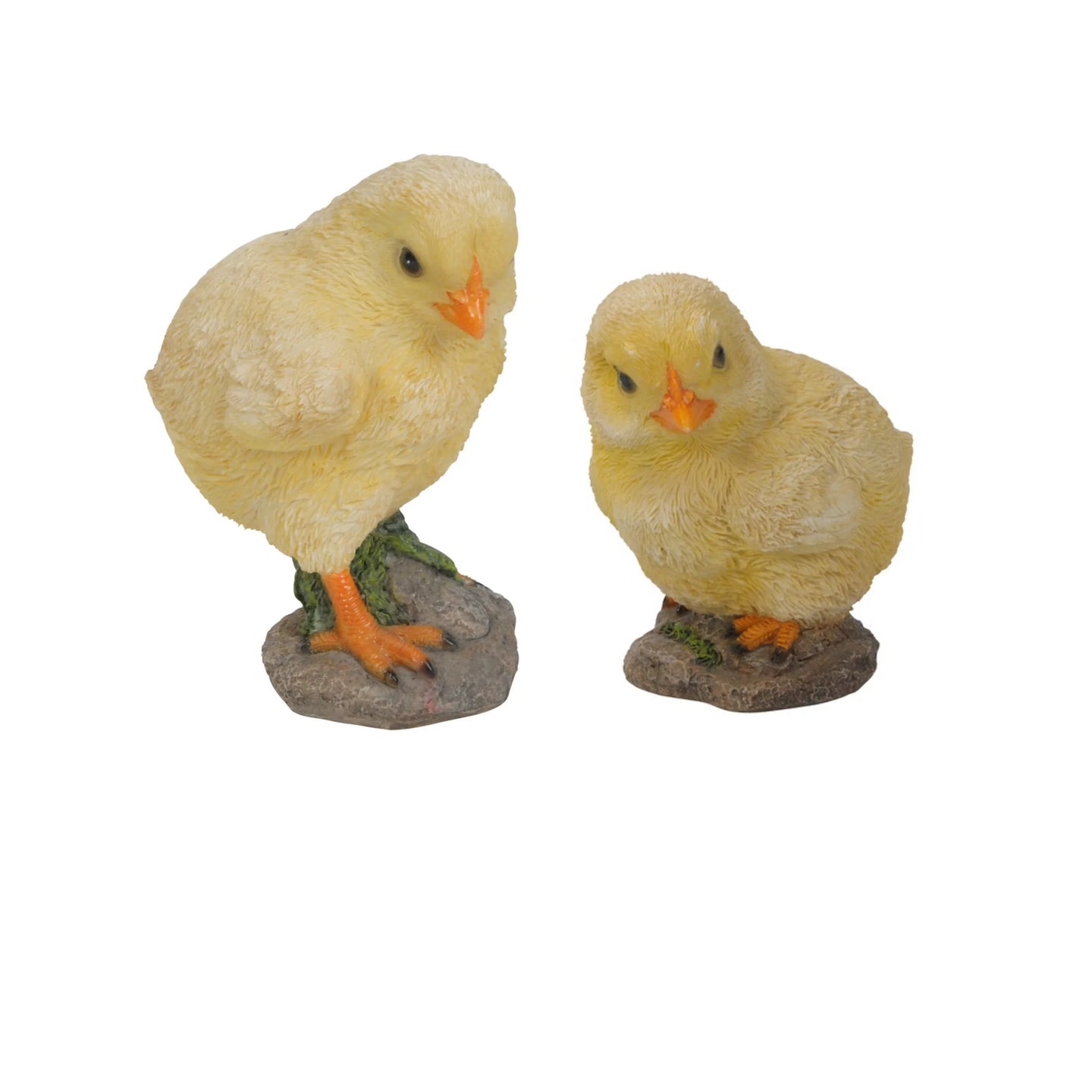 Baby Chicks Pair - One Looking Left, One Looking Right