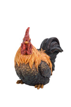 Load image into Gallery viewer, Squatting Rooster Statue

