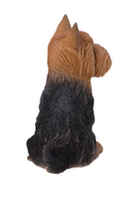 Load image into Gallery viewer, Sitting Yorkshire Terrier Statue
