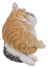 Load image into Gallery viewer, Orange &amp; Grey Tabby Cats Sleeping
