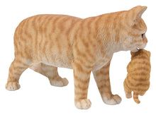 Load image into Gallery viewer, Mother Cat Carrying Kitten - Orange Tabby
