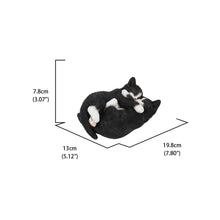 Load image into Gallery viewer, Sleeping Couple Cats - Black And White
