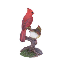 Load image into Gallery viewer, Soreal - Cardinals On Stump

