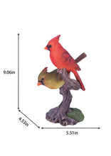 Load image into Gallery viewer, Soreal - Cardinals On Stump
