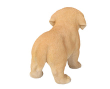 Load image into Gallery viewer, Yellow Standing Labrador Puppy Statue
