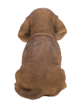 Load image into Gallery viewer, Brown Dachshund Sitting Statue
