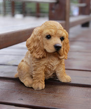 Load image into Gallery viewer, Cream-Coloured Cocker Spaniel Statue
