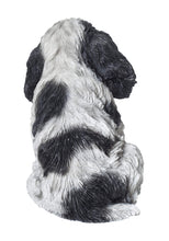 Load image into Gallery viewer, Black &amp; White Cocker Spaniel Statue
