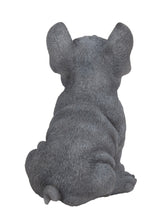 Load image into Gallery viewer, Blue French Bulldog Puppy Sitting Statue

