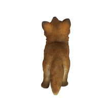 Load image into Gallery viewer, Fox Pup Looking Up Statue
