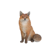 Load image into Gallery viewer, Sitting Fox Statue
