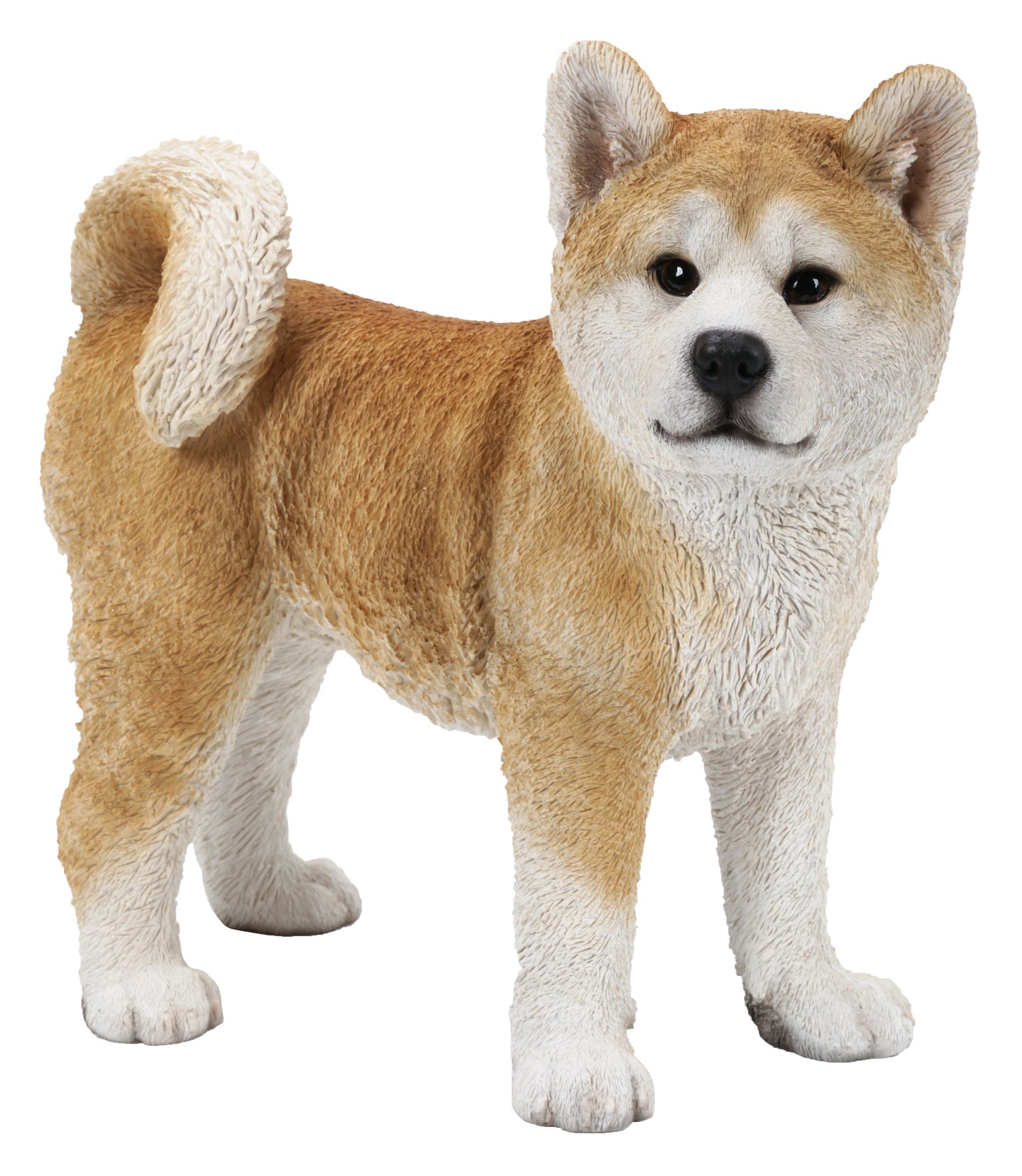Akita Dog Standing Statue