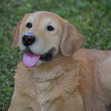 Load image into Gallery viewer, Golden Retriever Lying Down Statue
