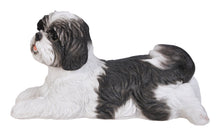 Load image into Gallery viewer, Shih Tzu Lying Down - Black/White
