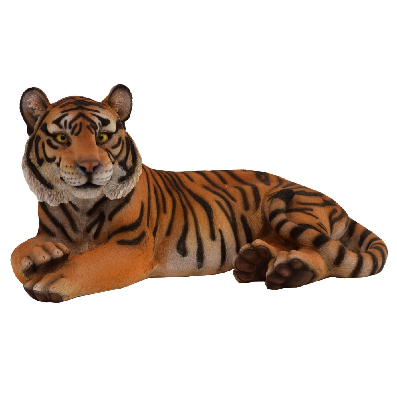 Tiger Laying Down Statue