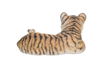 Load image into Gallery viewer, Baby Yellow Tiger Cub Laying Down Statue
