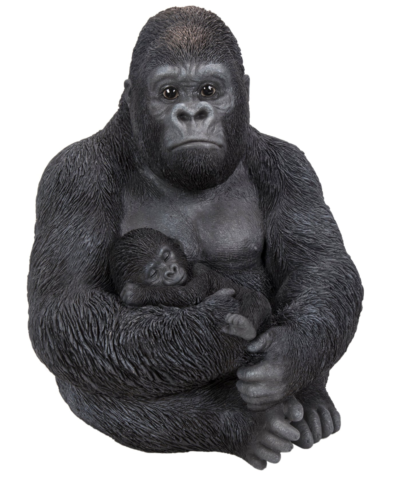 Gorilla Sitting with Baby