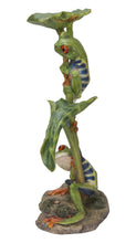 Load image into Gallery viewer, Lotus Leaf with Red-Eyed Tree Frog
