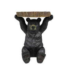 Load image into Gallery viewer, Sittingblack Bear Plant Stand Statue
