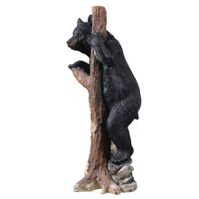 Load image into Gallery viewer, Climbing Black Bear Cub Statue
