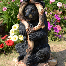 Load image into Gallery viewer, Standing Tall Black Bear Statue
