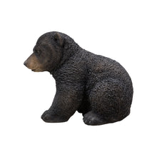 Load image into Gallery viewer, Sitting Black Bear Cub Statue
