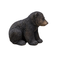 Load image into Gallery viewer, Sitting Black Bear Cub Statue
