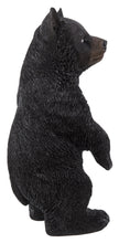 Load image into Gallery viewer, Black Bear Cub Standing Statue
