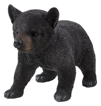 Load image into Gallery viewer, Black Bear Cub Walking Statue
