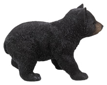 Load image into Gallery viewer, Black Bear Cub Walking Statue
