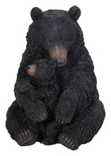 Load image into Gallery viewer, Large Black Bear Mother &amp; Child Embracing
