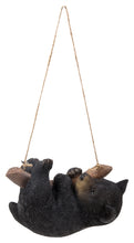 Load image into Gallery viewer, Hanging Black Bear Lying Branch
