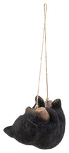 Load image into Gallery viewer, Hanging Black Bear Lying Branch
