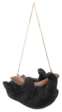 Load image into Gallery viewer, Hanging Black Bear Lying Branch
