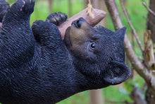 Load image into Gallery viewer, Hanging Black Bear Lying Branch
