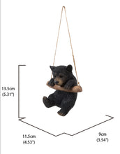 Load image into Gallery viewer, Hanging Black Bear Hug Branch
