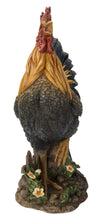 Load image into Gallery viewer, Large Rooster On A Wood Barrel
