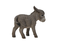 Load image into Gallery viewer, Standing Grey Donkey Looking Right Statue
