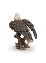 Load image into Gallery viewer, Bald Eagle On Stump W/Wings Out Statue
