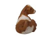 Load image into Gallery viewer, Brown &amp; White Cow Laying Down
