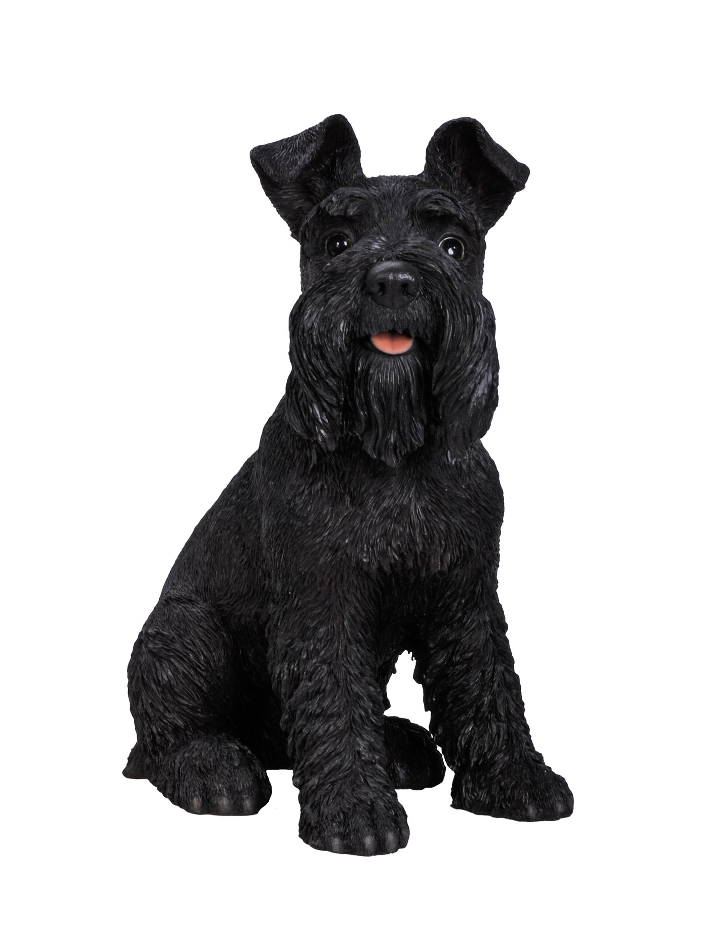 Black Schnauzer Statue