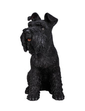 Load image into Gallery viewer, Black Schnauzer Statue
