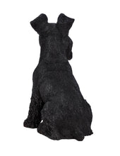 Load image into Gallery viewer, Black Schnauzer Statue
