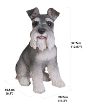 Load image into Gallery viewer, Grey Schnauzer Statue
