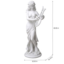 Load image into Gallery viewer, Woman with Harp Statue
