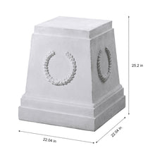 Load image into Gallery viewer, Square Laurel Pedestal

